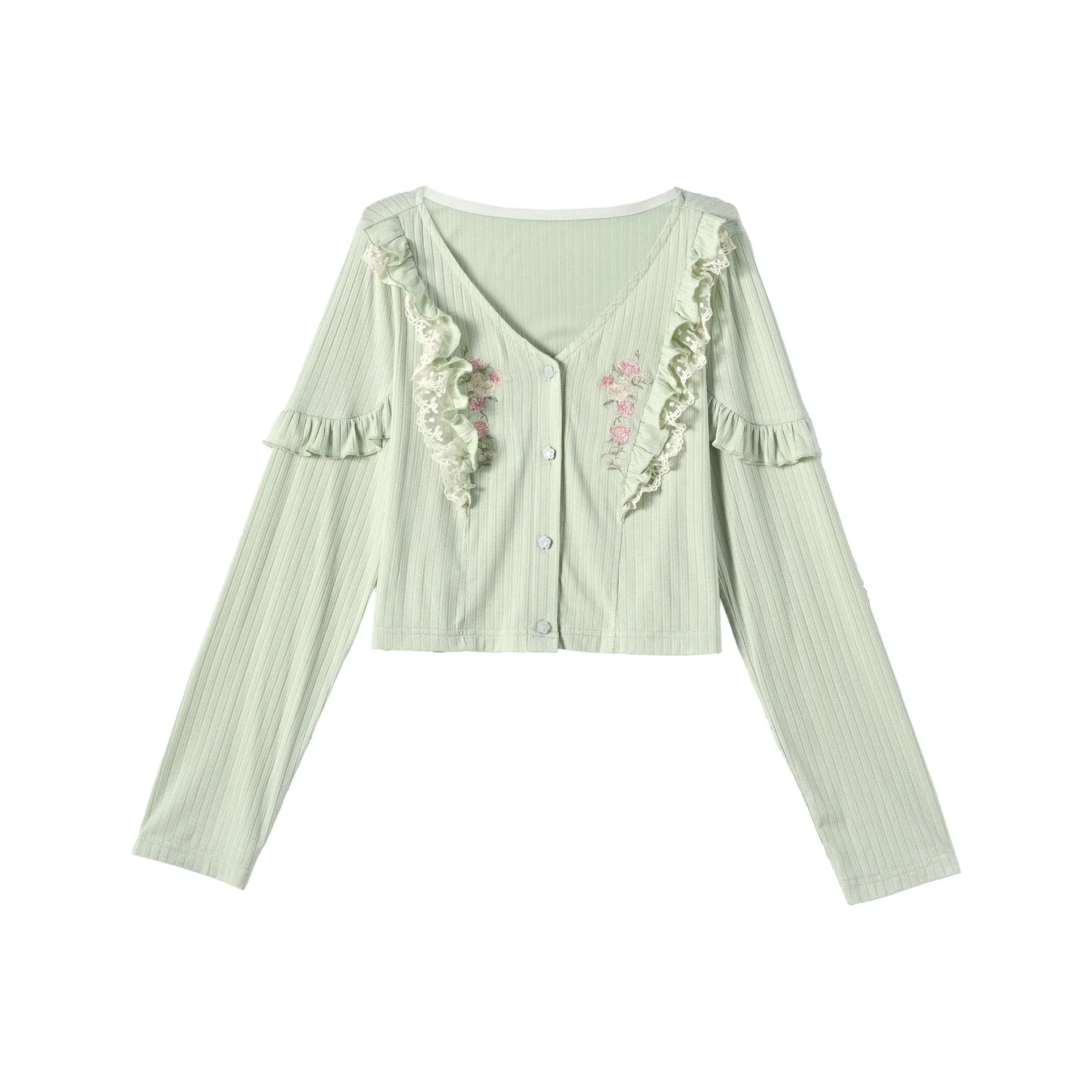 SNBL Coat Dream Flowers Women
s Green