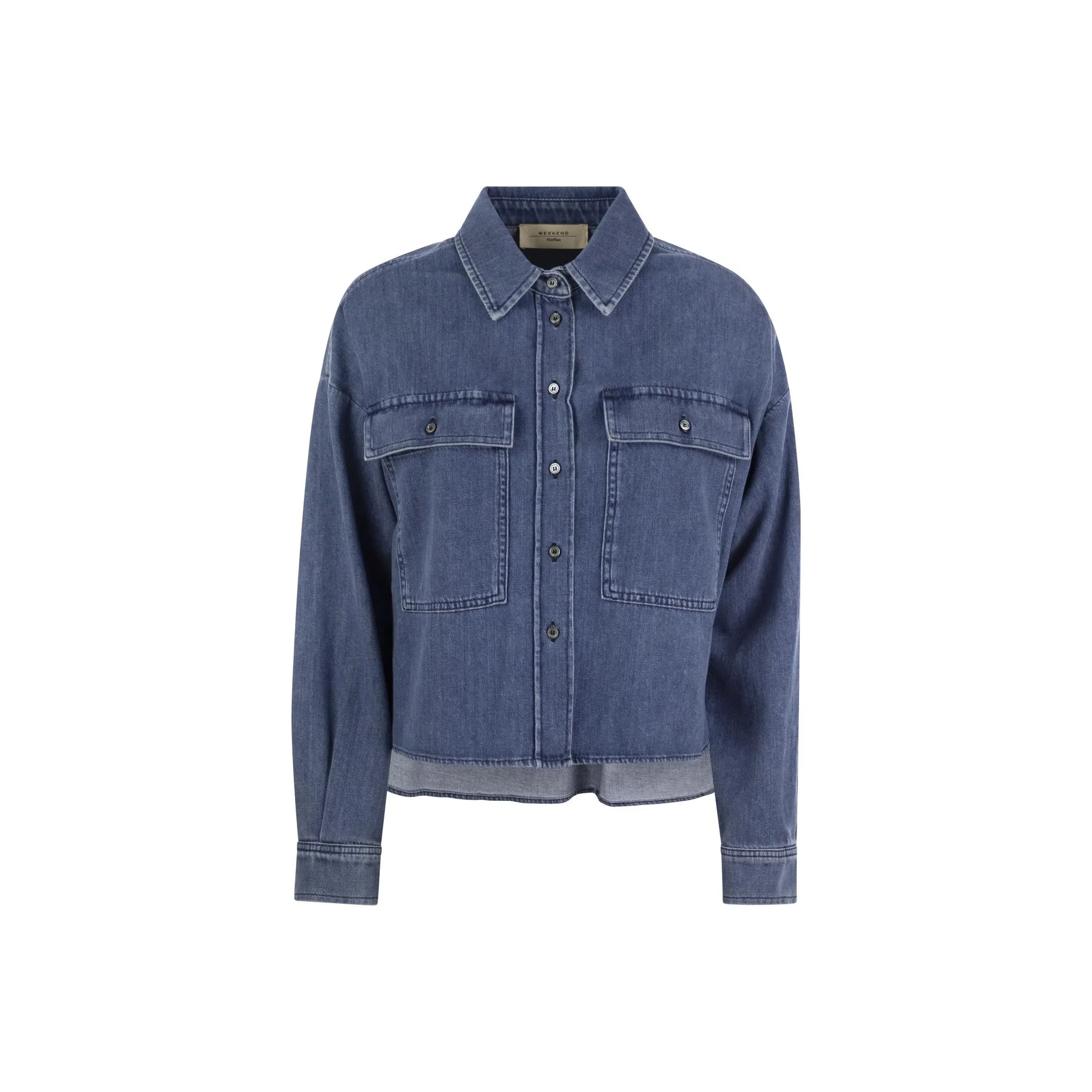 Weekend Max Mara Zemira Button Up Denim Shirt