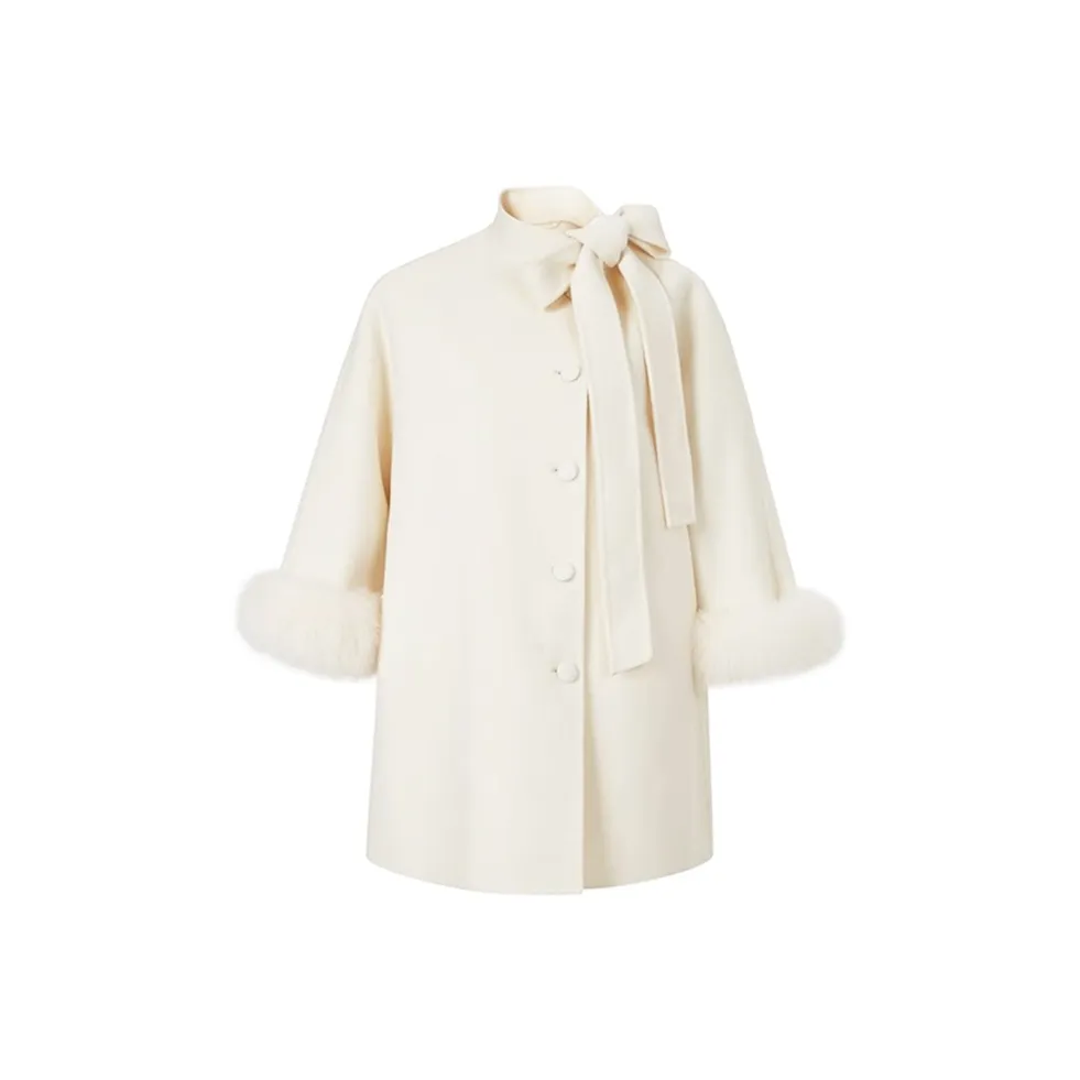 PAZZO Woolen Coat French Cloak Coat Women's