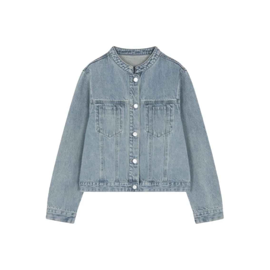 IHIMI Denim Jackets Women's Light Blue
