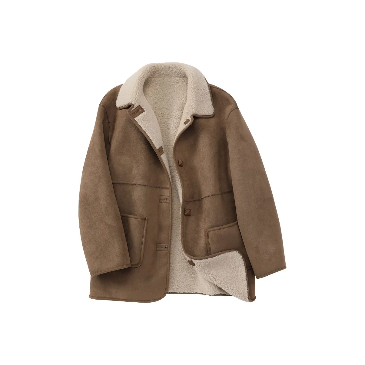 XIANGYING Карамель Женские Меховые изделия