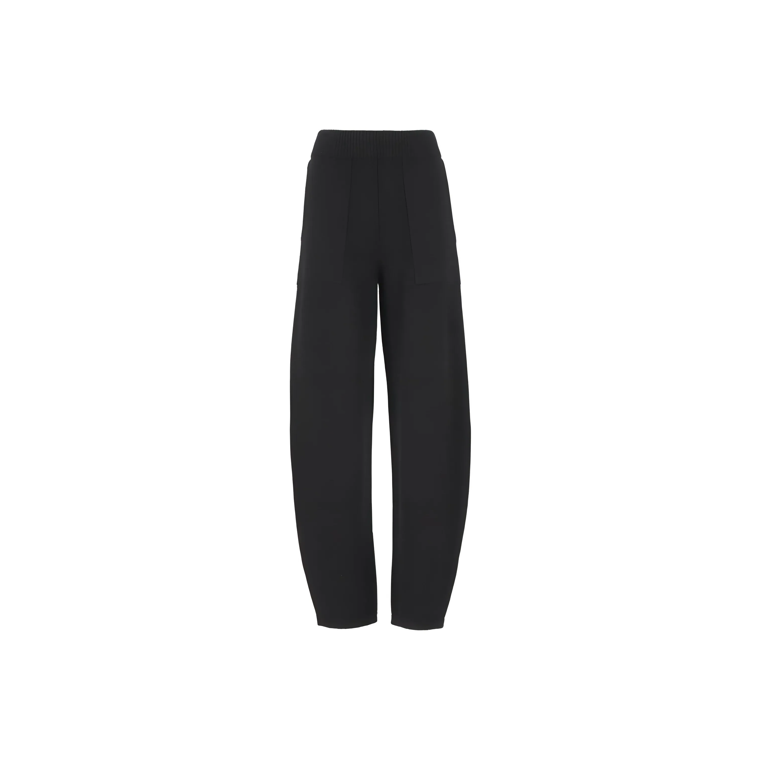 UMA WANG Brushed Effect Tapered Leg Trousers