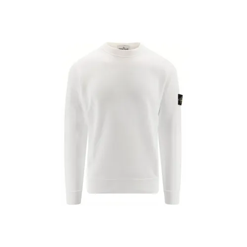 STONE ISLAND Белый Мужские Свитшоты