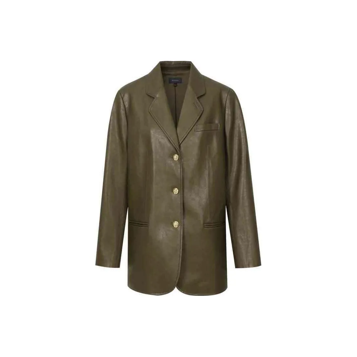Firststation Leather Jacket Women's Green