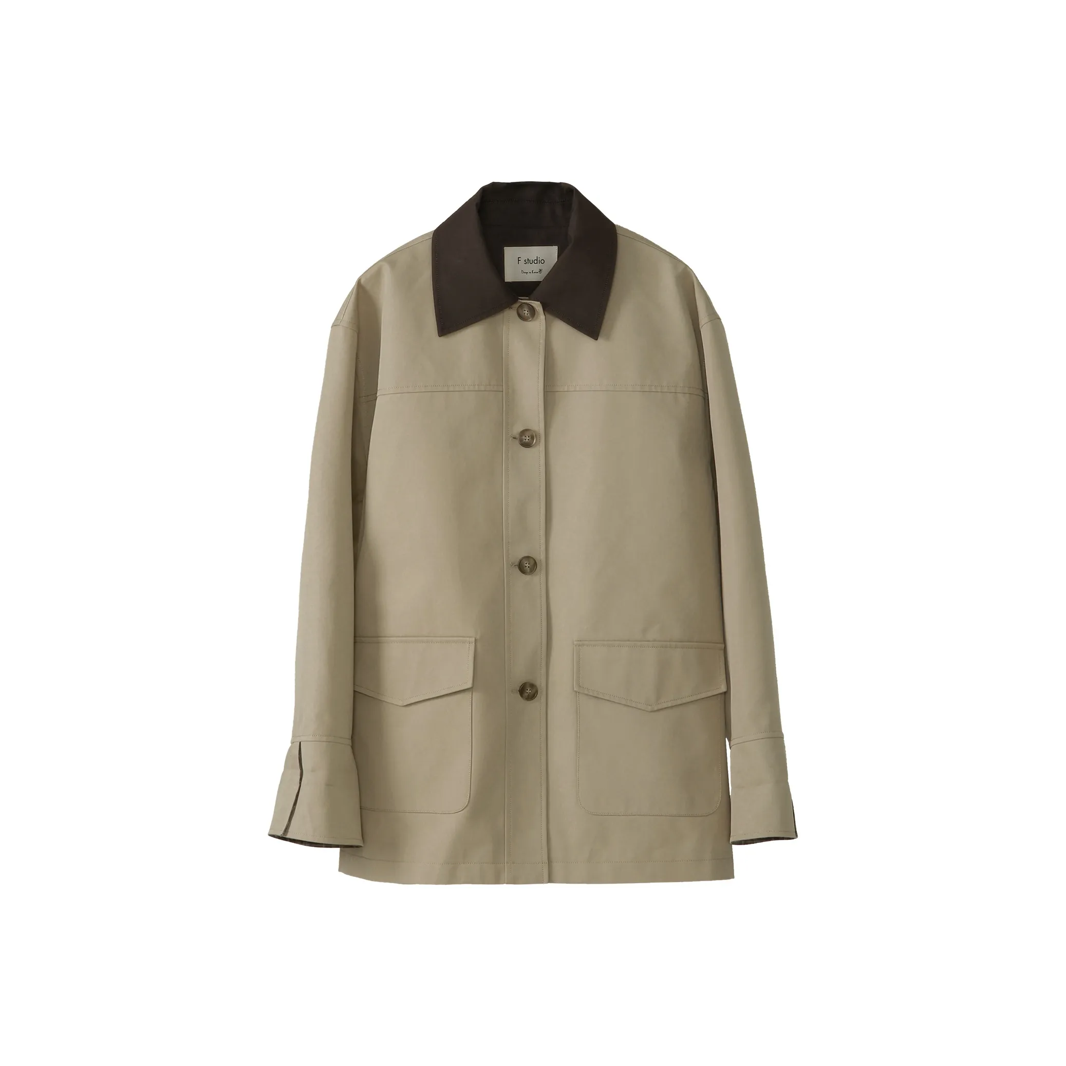 Fstudio Тренчкот Женский Хаки