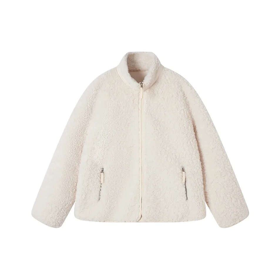 Ouyang Молоко Белый Женский Мех