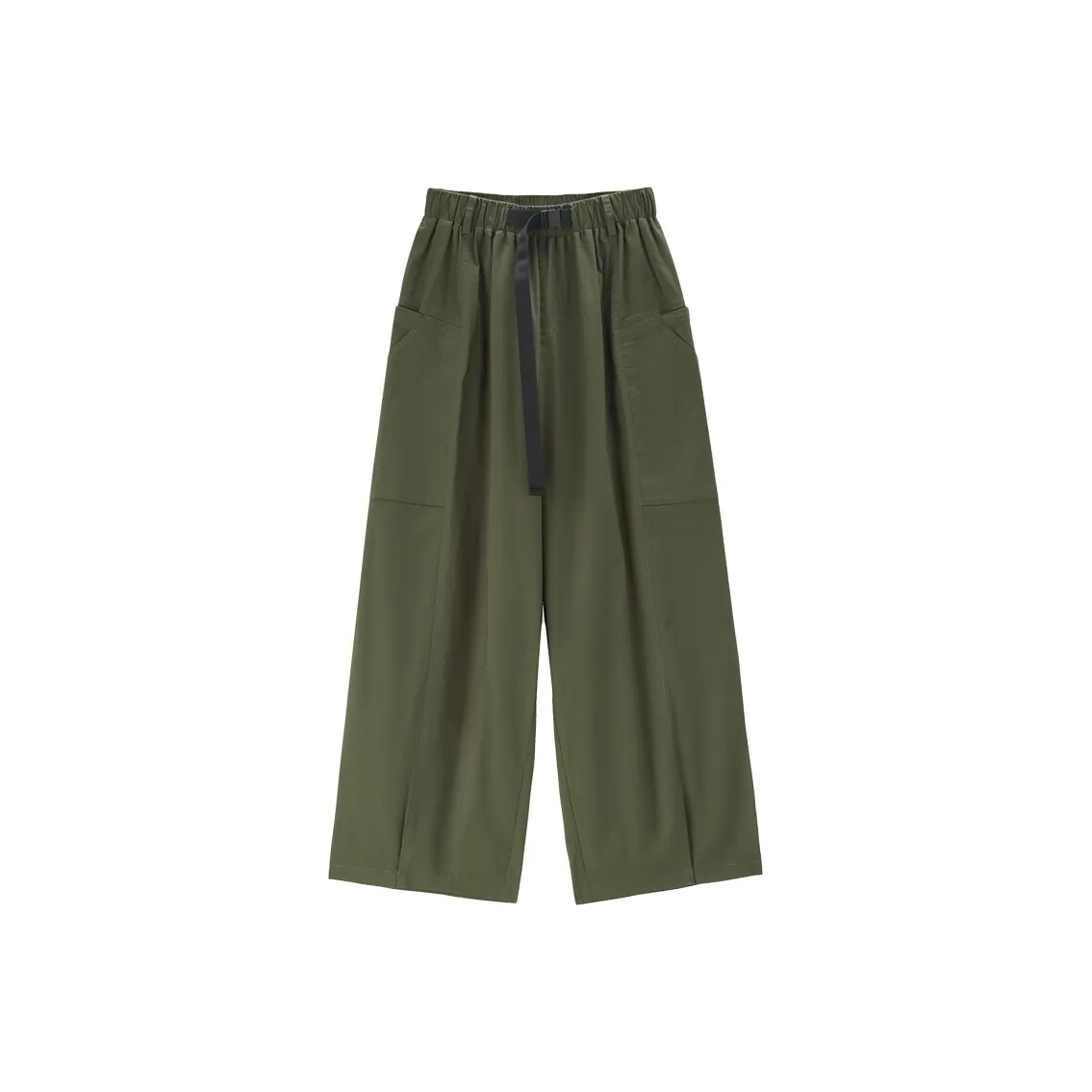 Giordano Повседневные брюки Женские Outdoor Зеленый