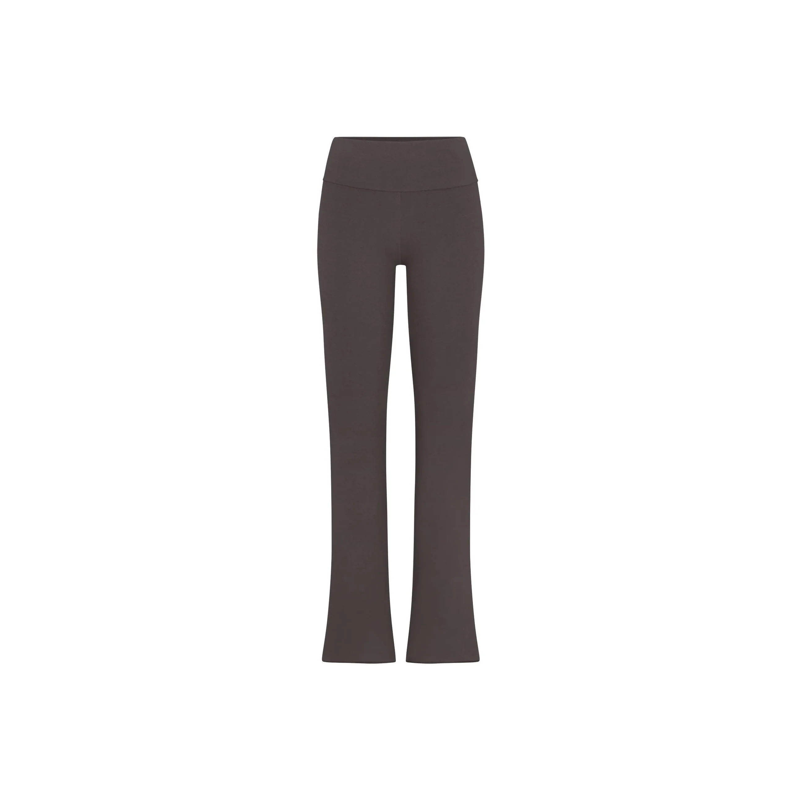 SKIMS Holiday Collection FW24 Cotton Jersey Foldover Pants Casual Pants Women's IRON Iron Gray