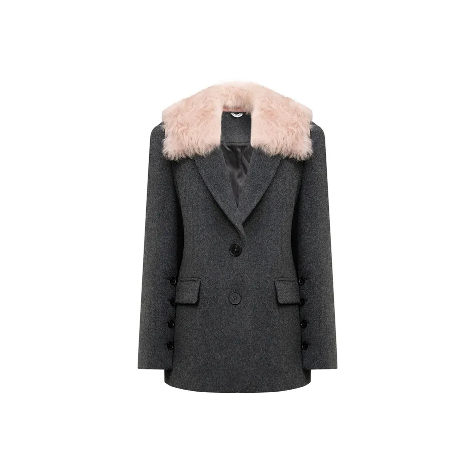 Lost In Echo Coats Women's Dark Gray