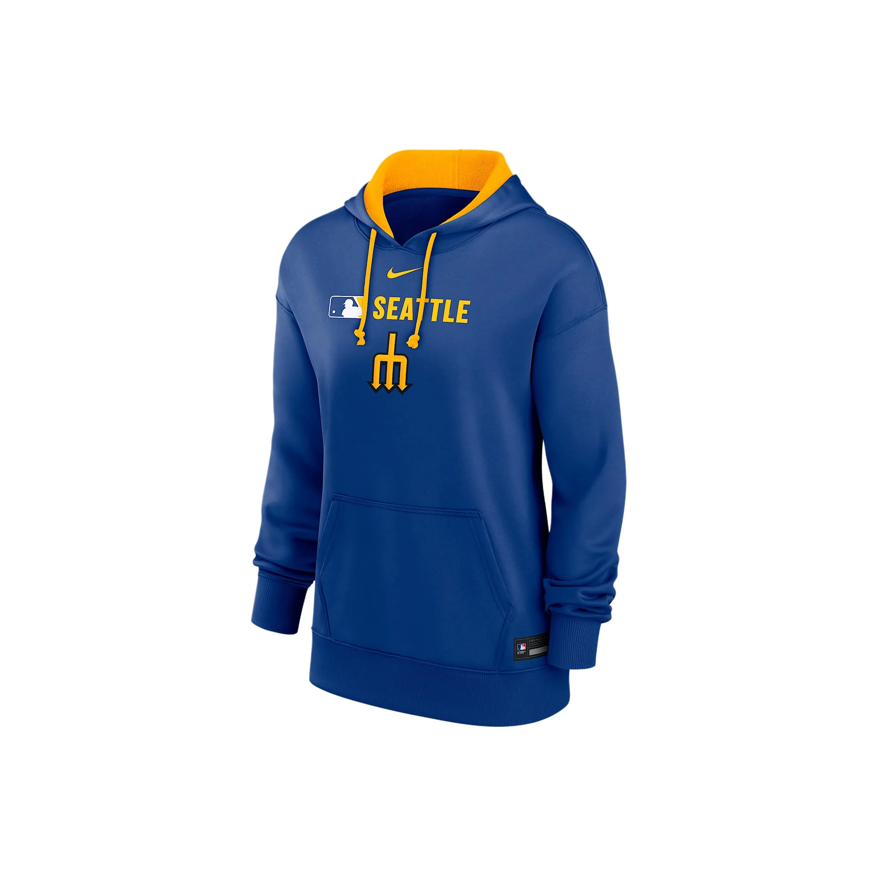 Nike Seattle Mariners Authentic Collection City Connect Women's Nike Therma Mlb Pullover Hoodie