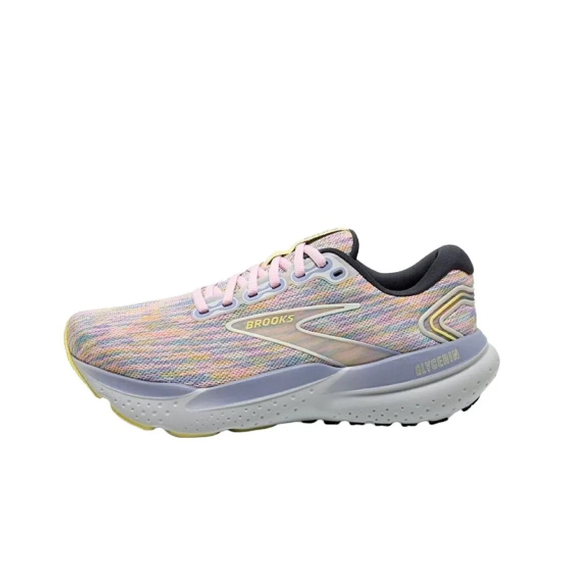 Brooks Glycerin 21 Abrasion Resistant Breathable Low Top Running adrenaline Women's Pink Purple