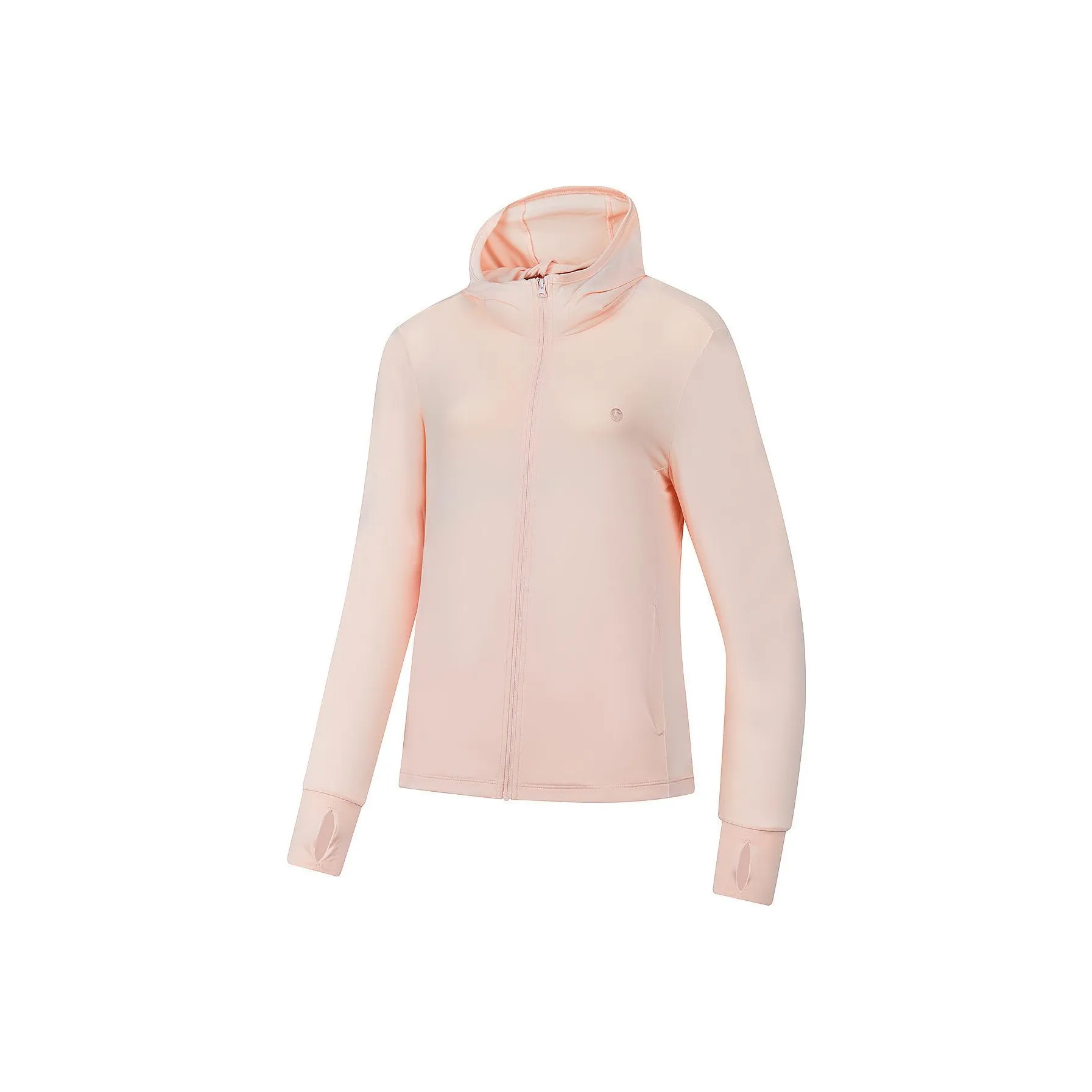 QIAODAN UV Protection Sun Protection Clothing Women's Sheer Pink