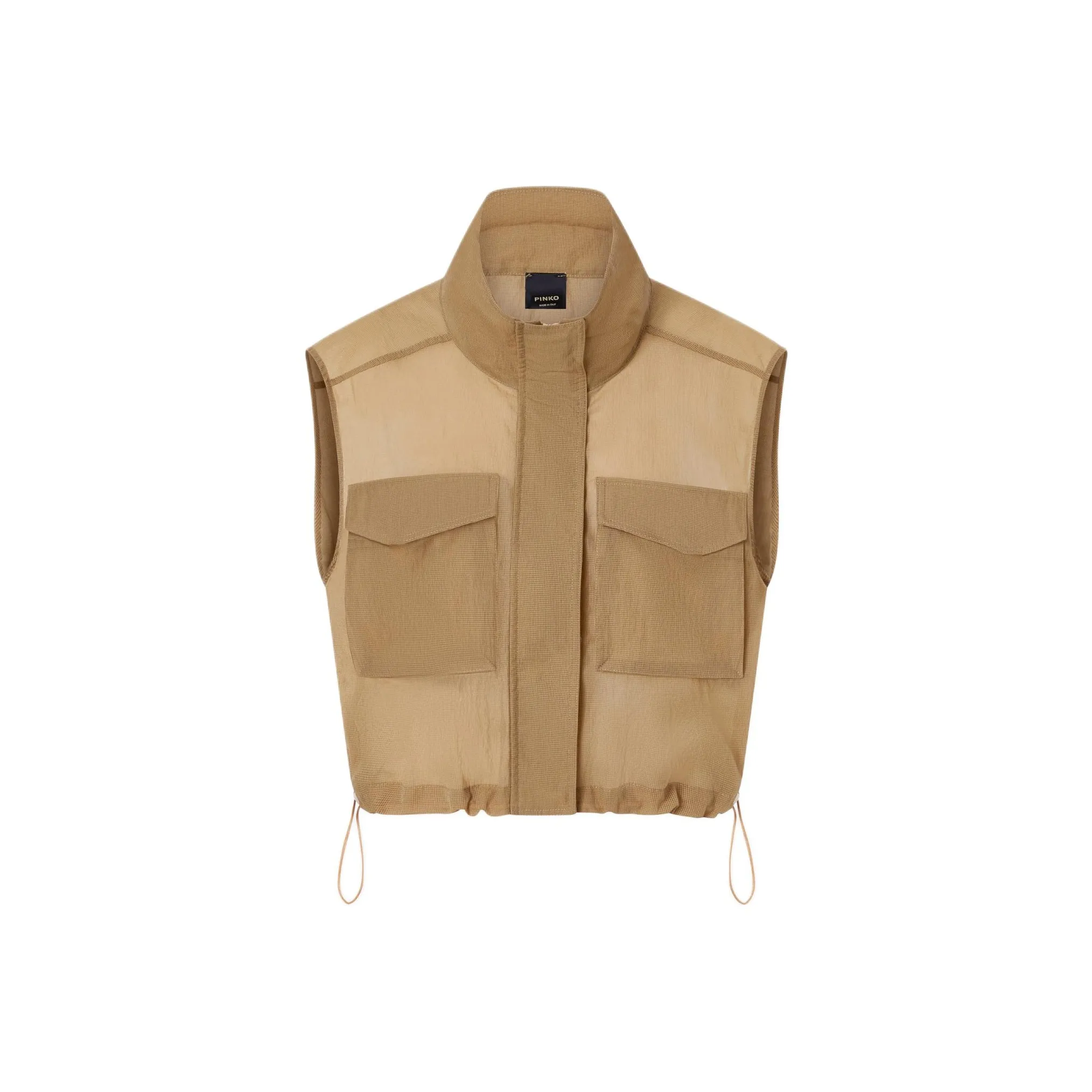 PINKO Fisarmonica Light Sleeveless Vest