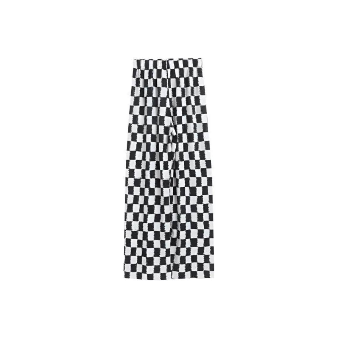TWOPLUMGIRLS Casual Pants Women's White Plaid