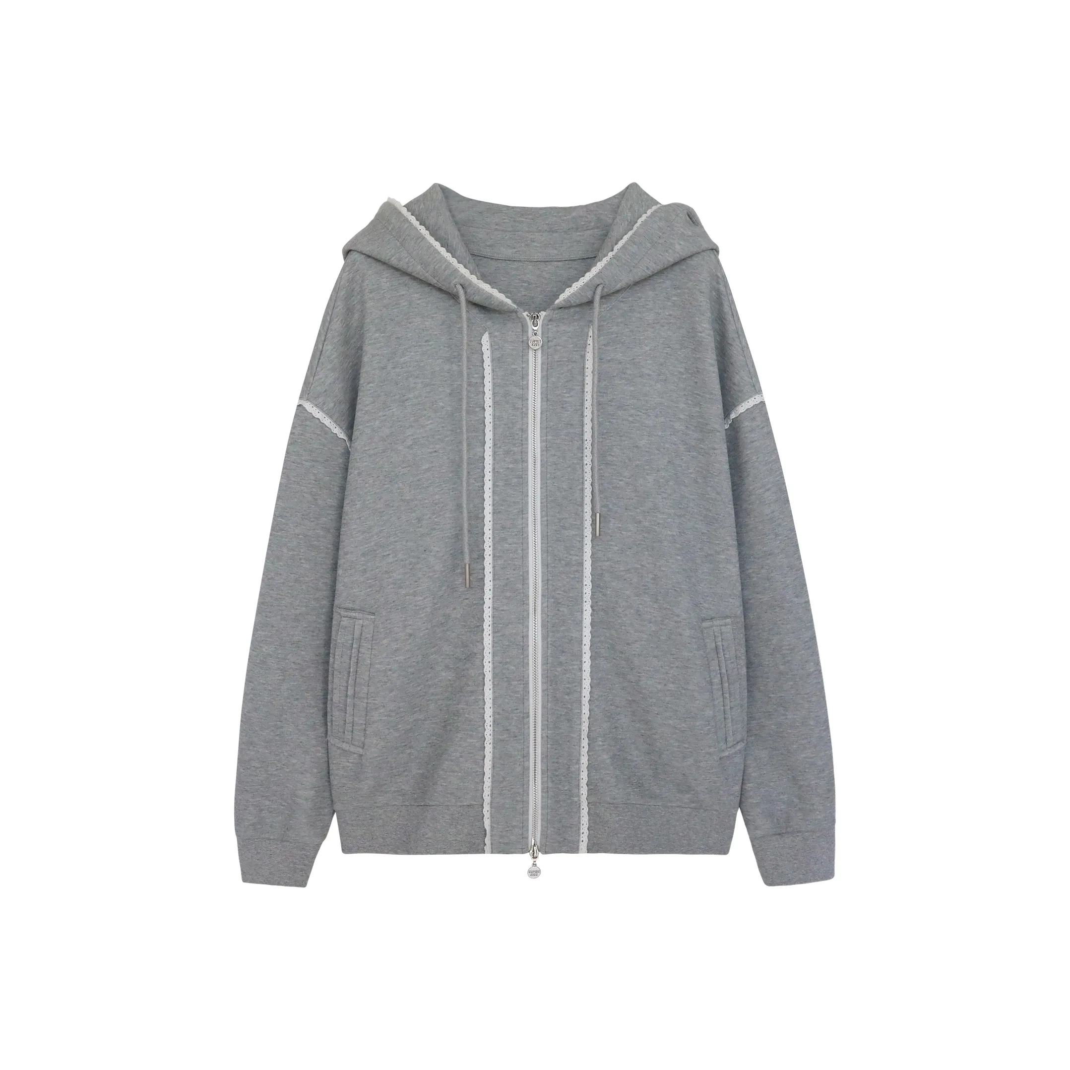 REAL EASY Sweatshirt Women's Gray