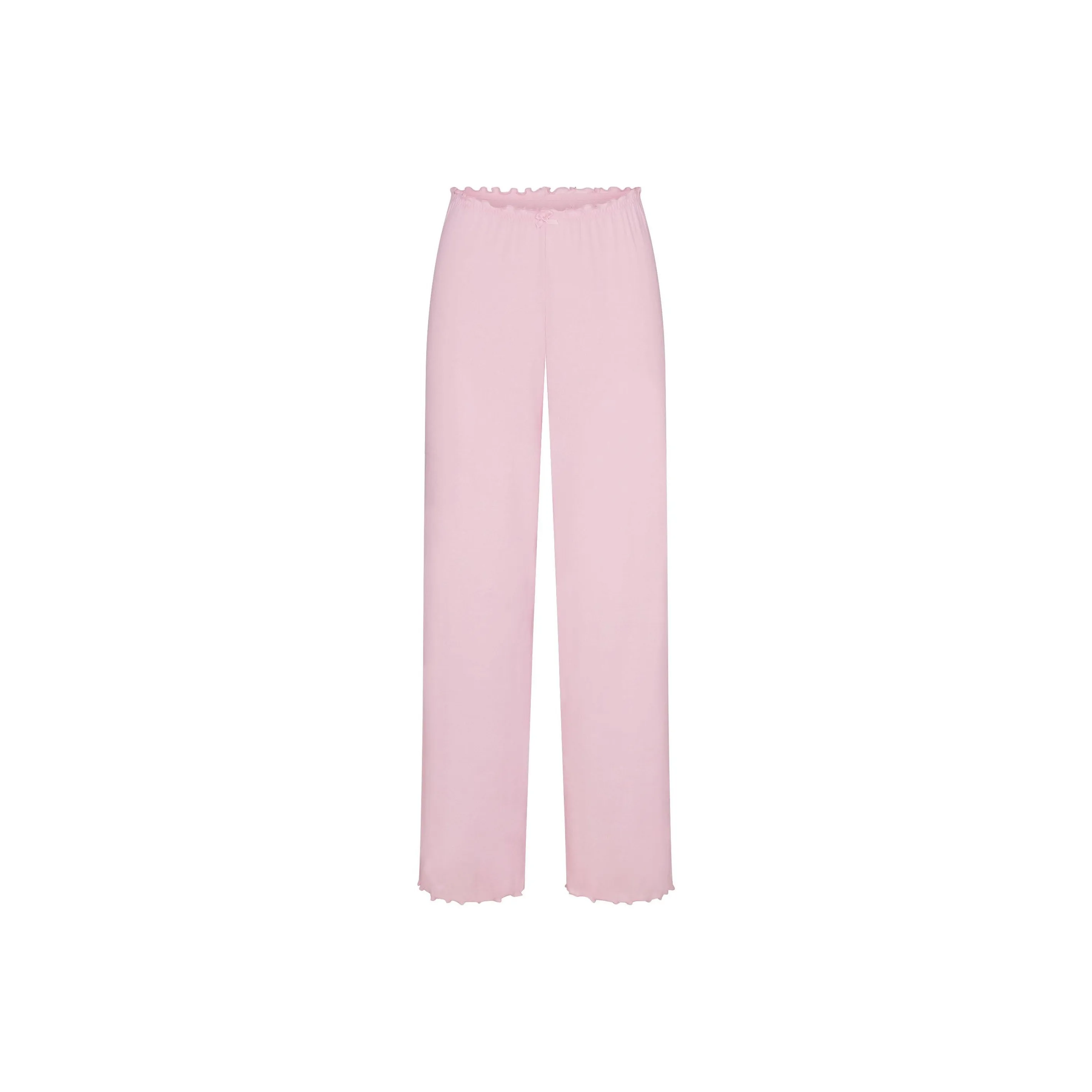 SKIMS Valentine's Day Collection SS25 LOGO POINTELLE Straight Leg Pants Casual Pants Women's