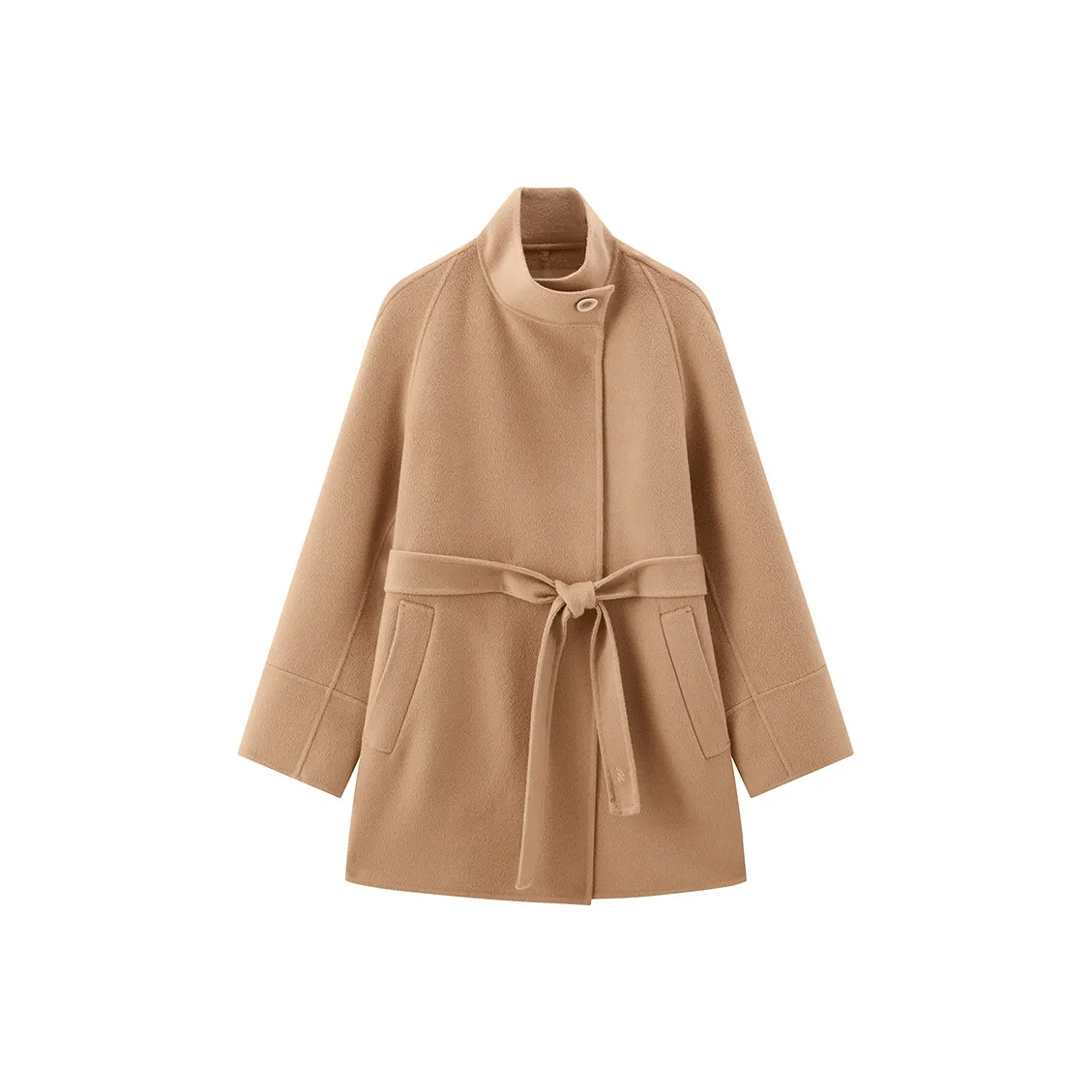 PEACEBIRD Coats Women's Camel