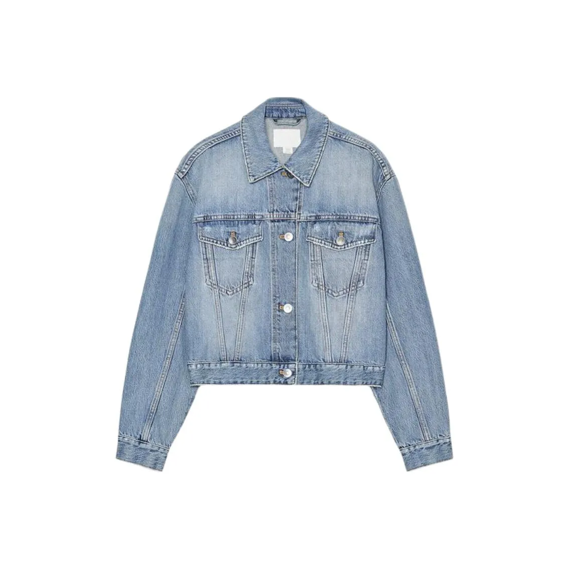ZARA Valentine's Day Collection Denim Jackets Women's Blue