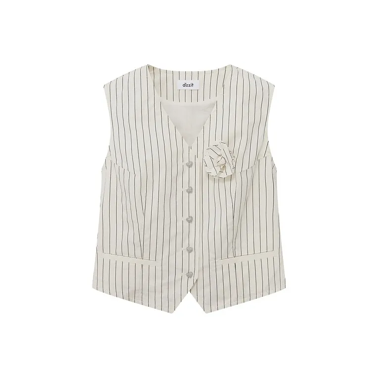D'zzit Белый Женские Жилеты