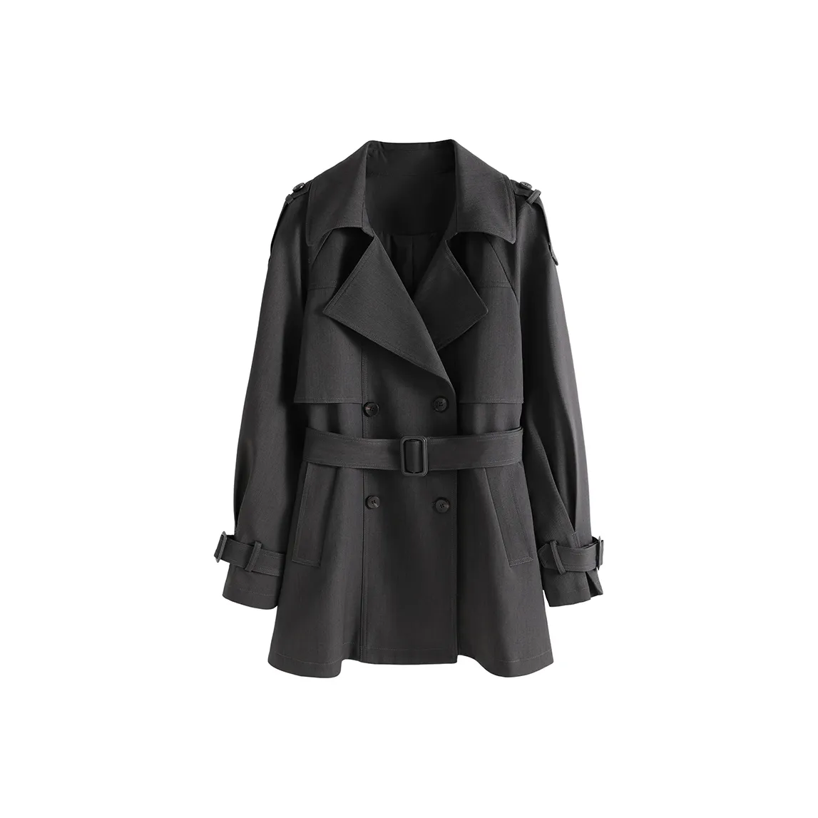 Accommodation BOOK Тренчкот Женский Темно-Серый