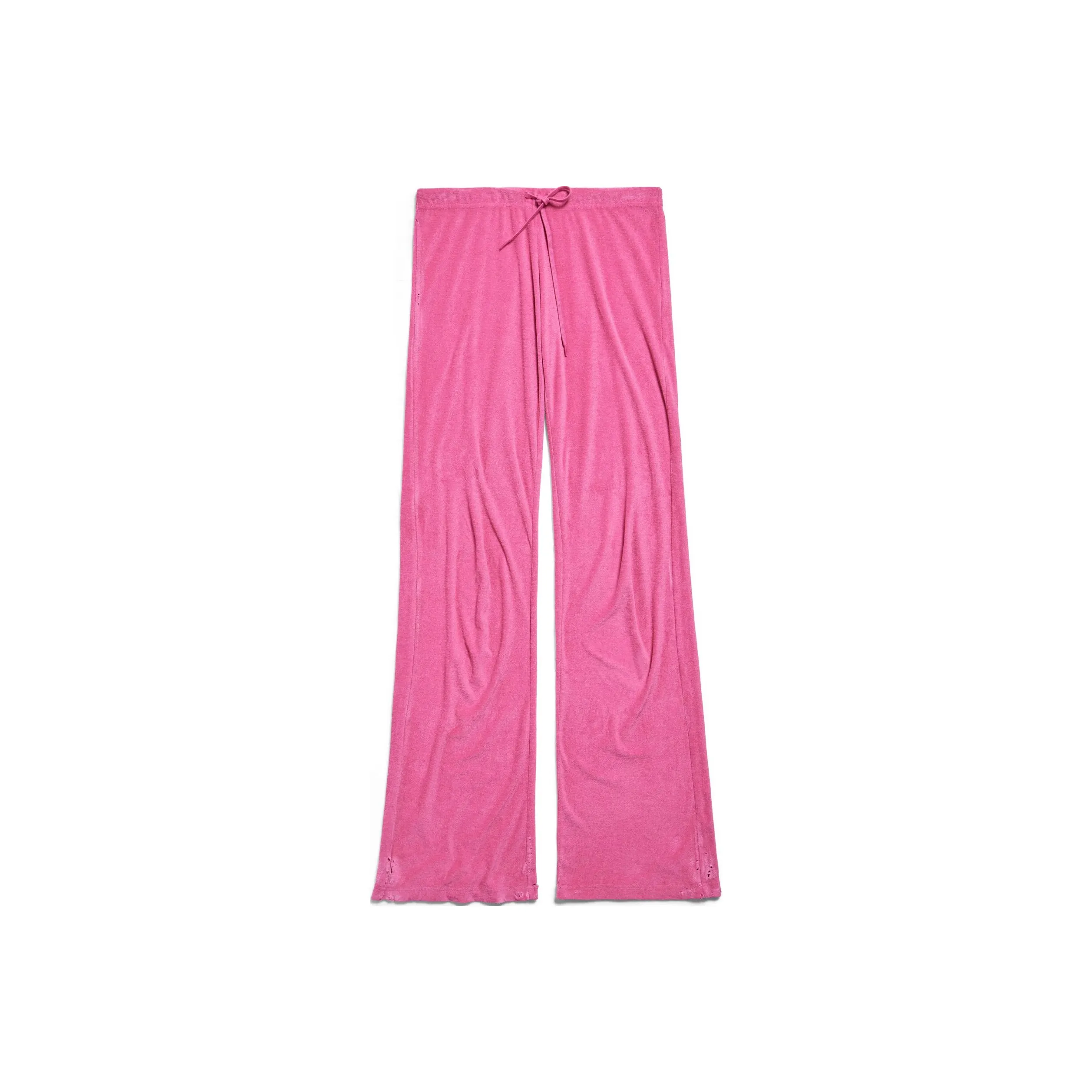 Balenciaga Drawstring Track Pants 'Dark Pink'