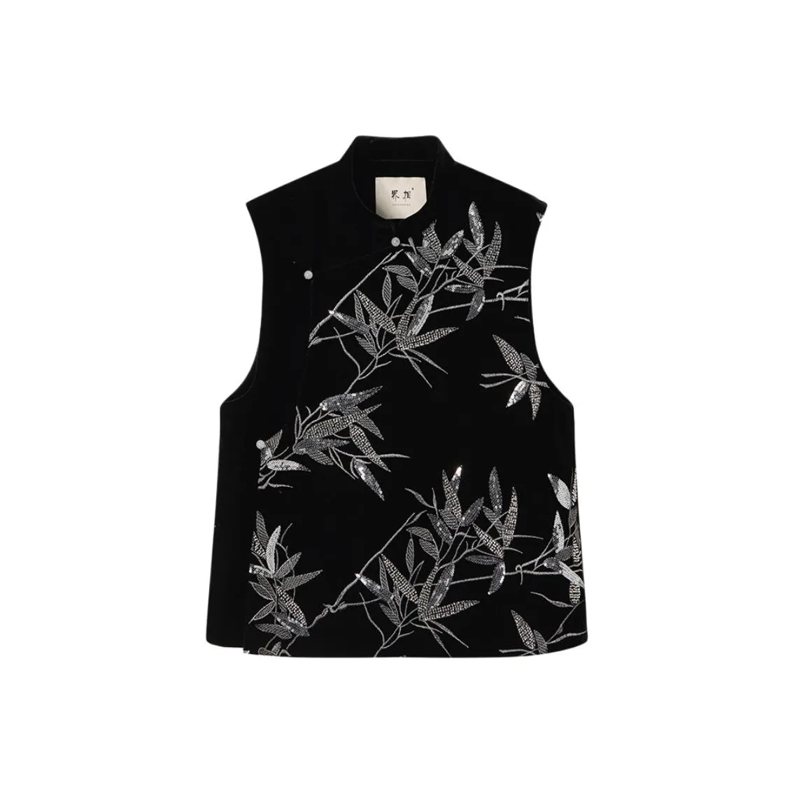 INTERPHASE Жилет Женские Темно-черный