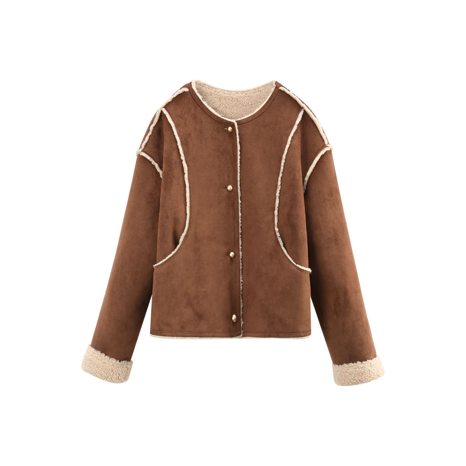 A paradise for awakening Мех Женские Кофе