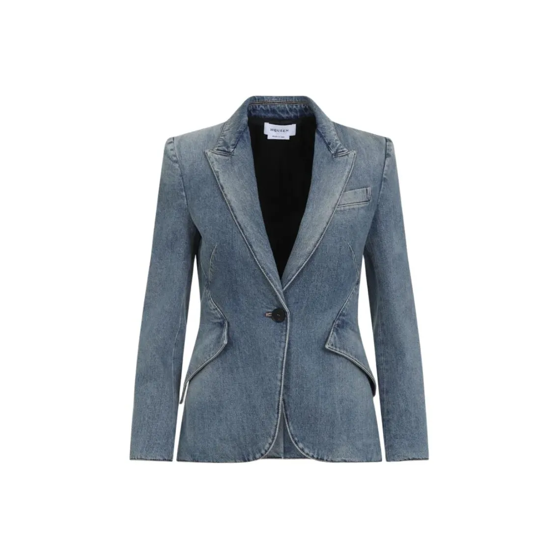 Alexander McQueen Denim Blazer