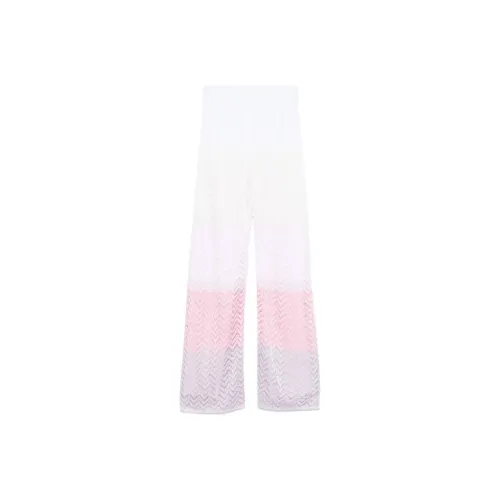 Missoni Белые Женские Повседневные Брюки