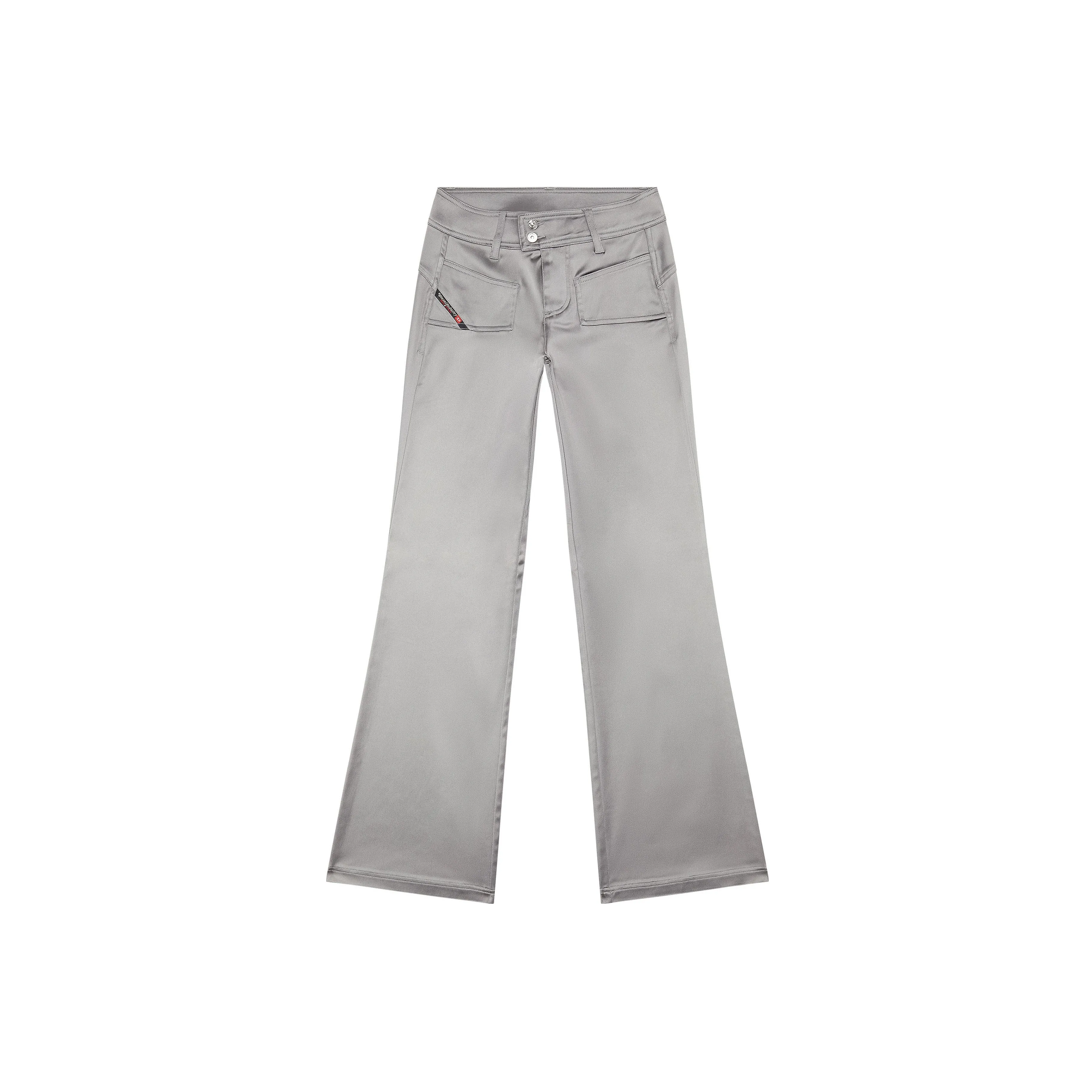 DIESEL FW23 Повседневные брюки Женские Светло-серые