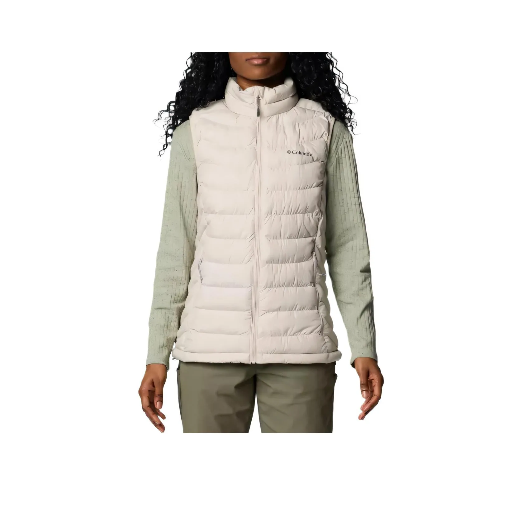 Columbia Powder Lite 2 Vests Women's Dark Stone Color
