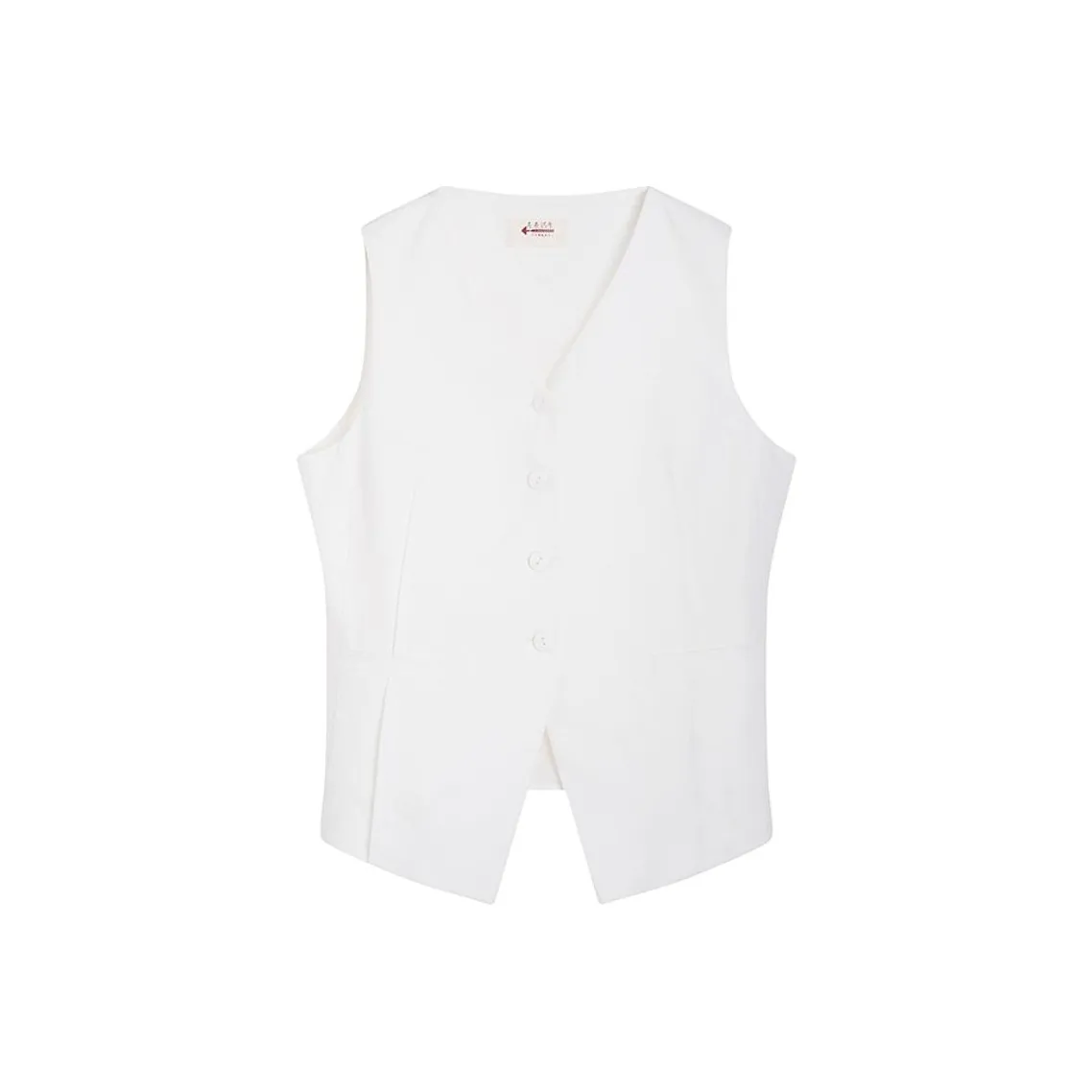 A LIFE ON THE LEFT Vest Women's Ecru