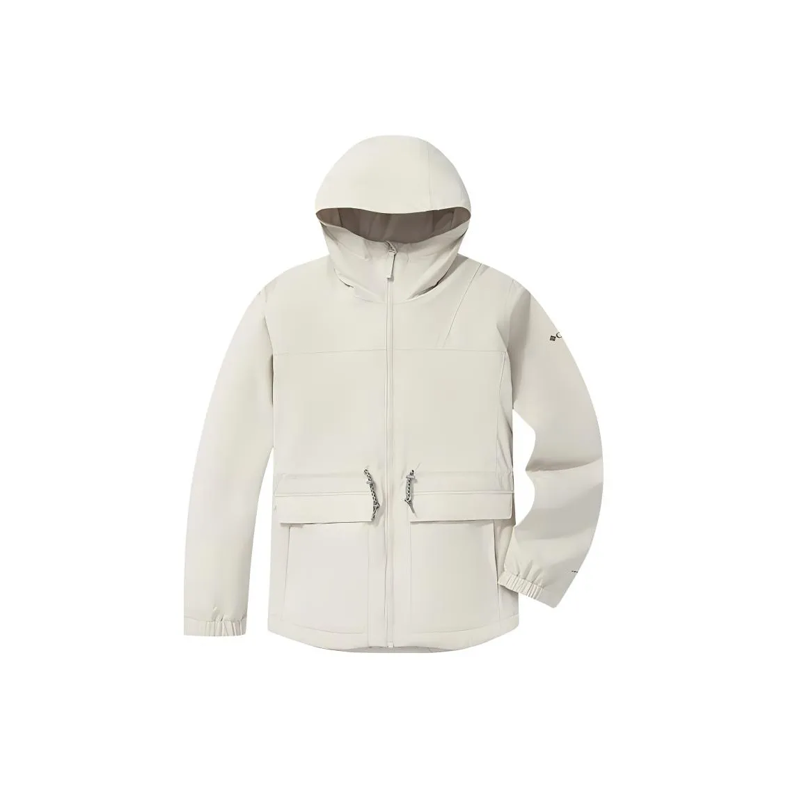 Columbia Waterproof And Windproof Windbreaker Jacket Women's White