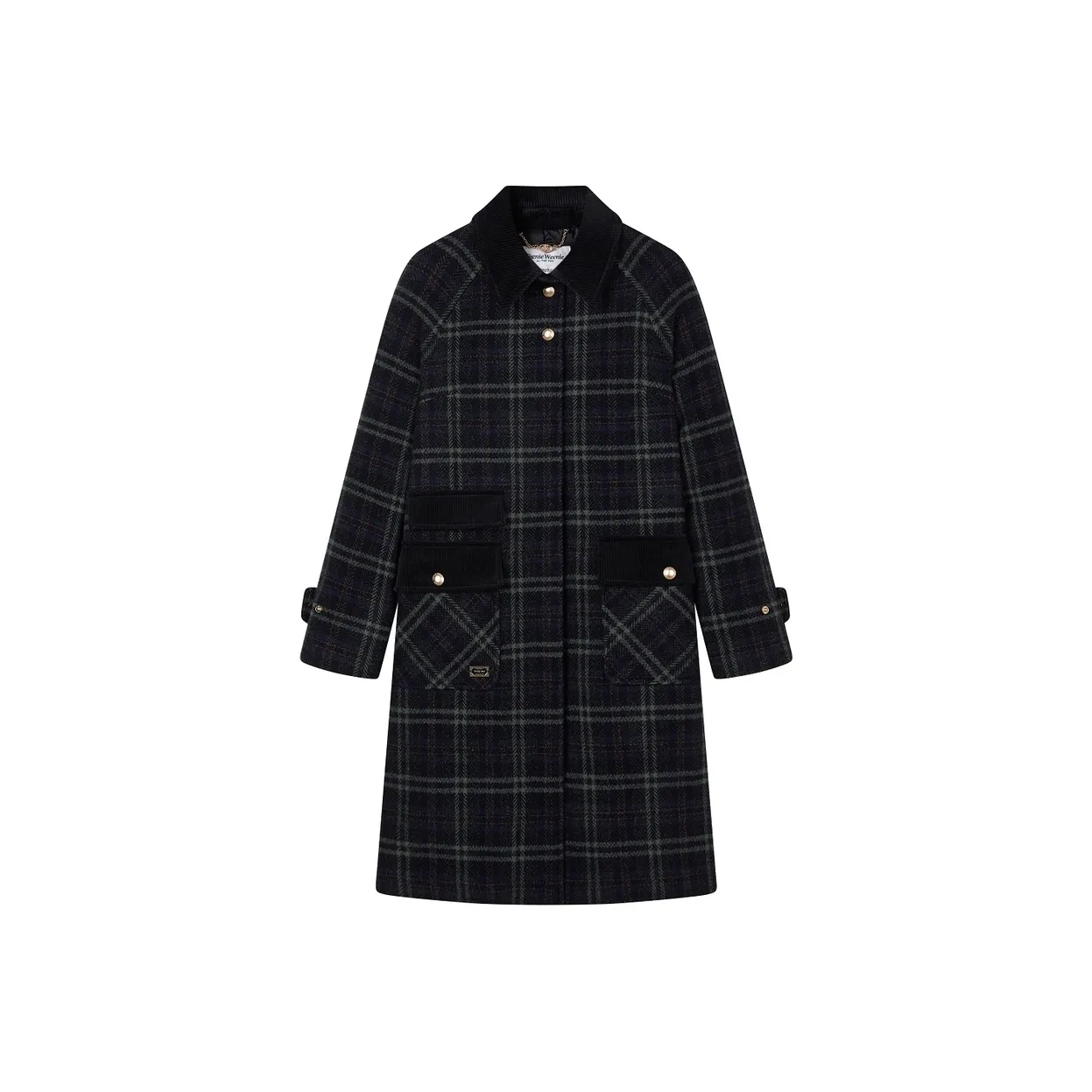 Teenie Weenie Пальто Женское Зеленое