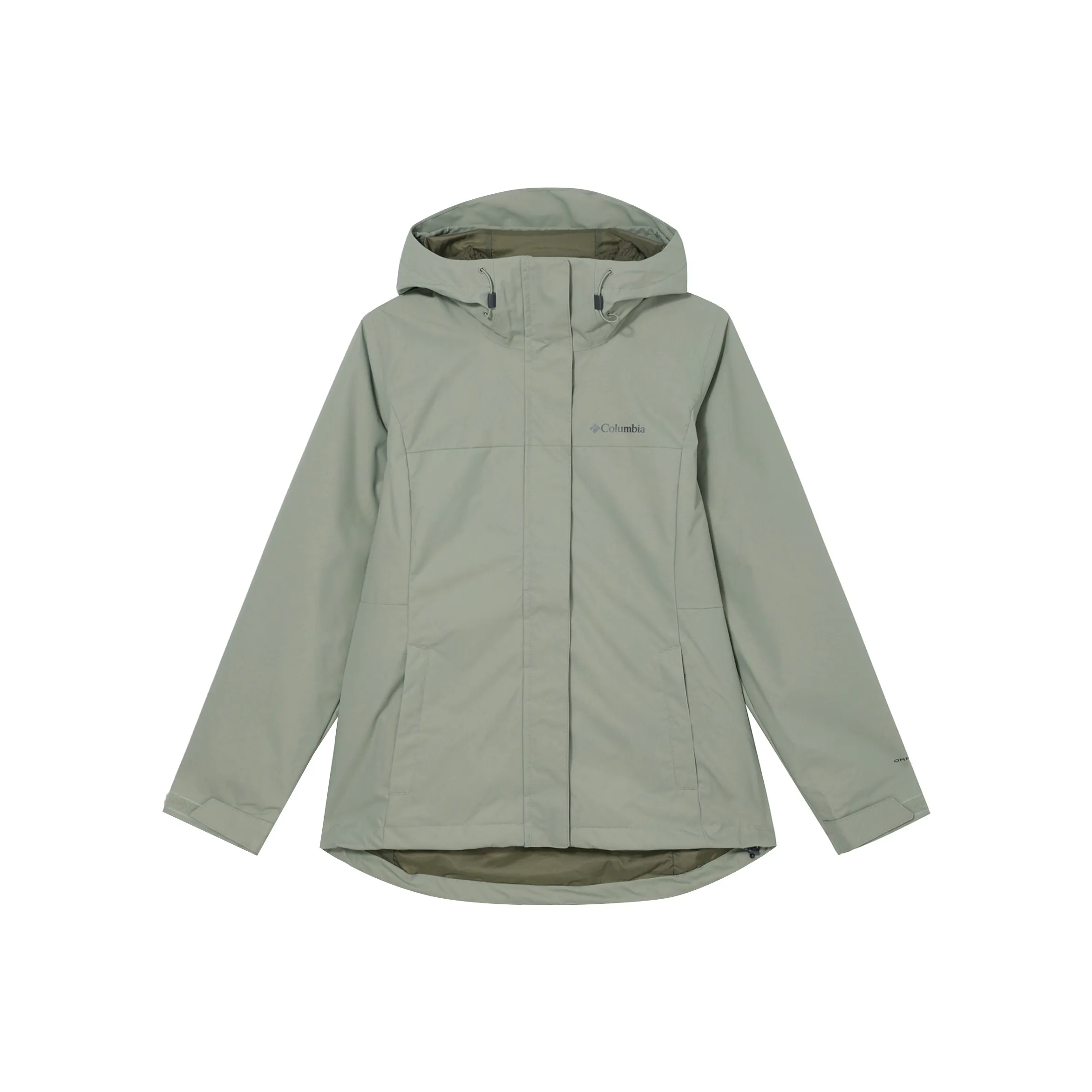 Columbia совместный бренд Поход Городская жизнь Путешествие Коммутирование Водонепроницаемый и дышащий Теплый Ветровка Женские Зеленый