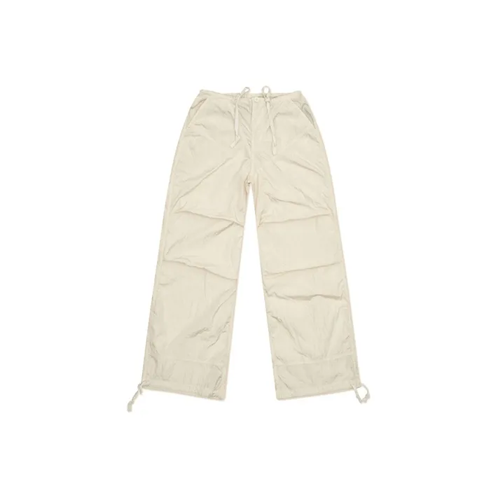 SMFK Casual Pants Unisex Snow Mountain White