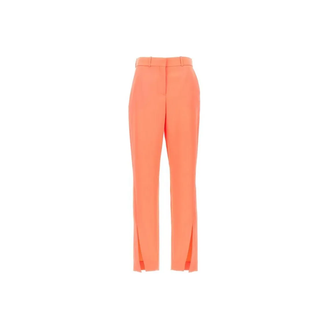 BALMAIN Split Hem High Waist Trousers