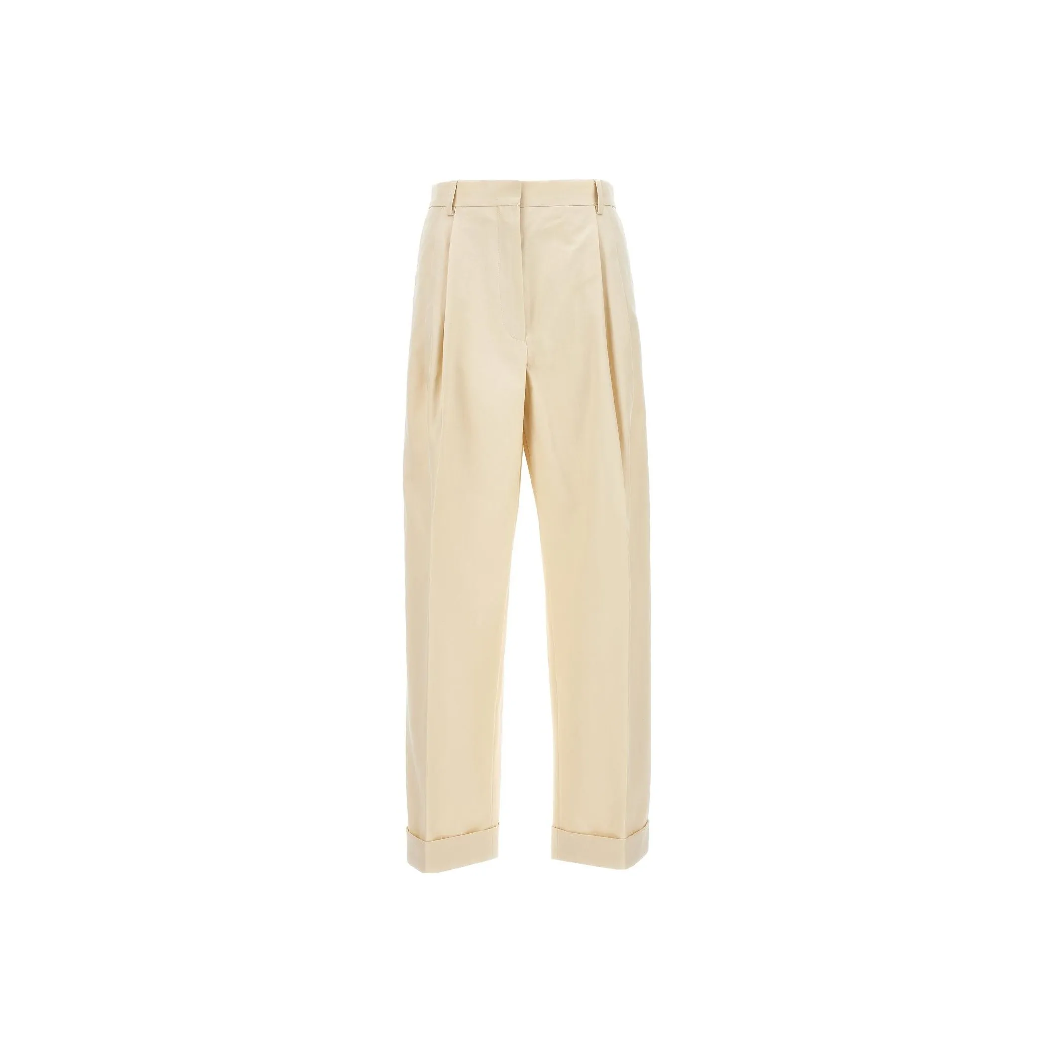 DRIES VAN NOTEN Button Detailed Straight Leg Trousers