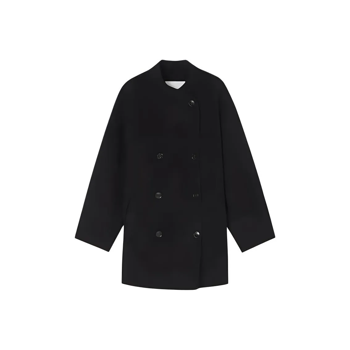 Orange Desire Пальто Женское Агатовый Черный