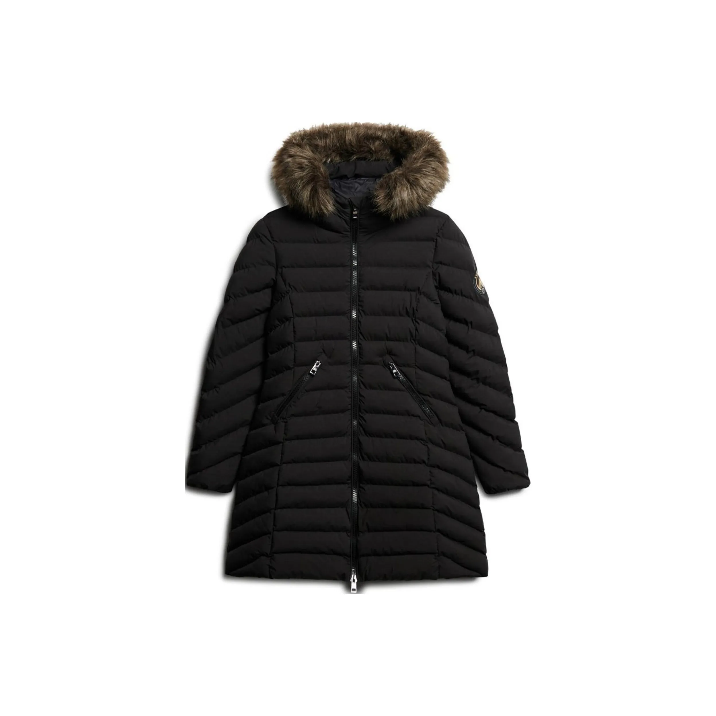 SUPERDRY Parka Coat Women's Black