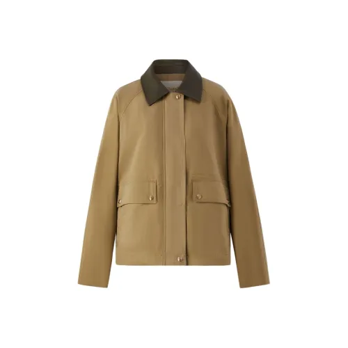 E.land Хаки 35Beige Женские Тренч