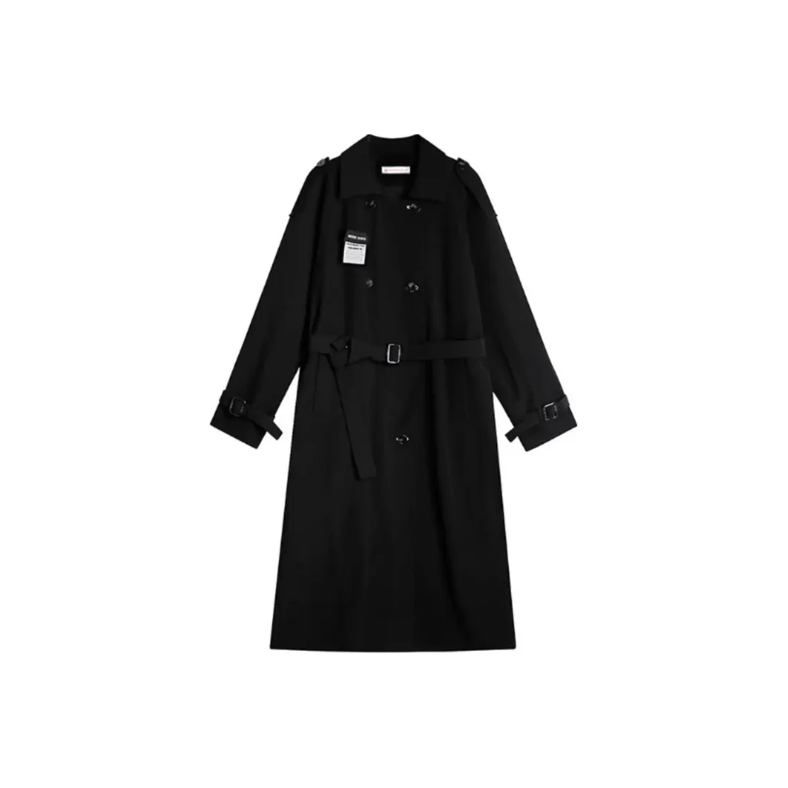 GULIANFEI Тренчкот Женский Черный