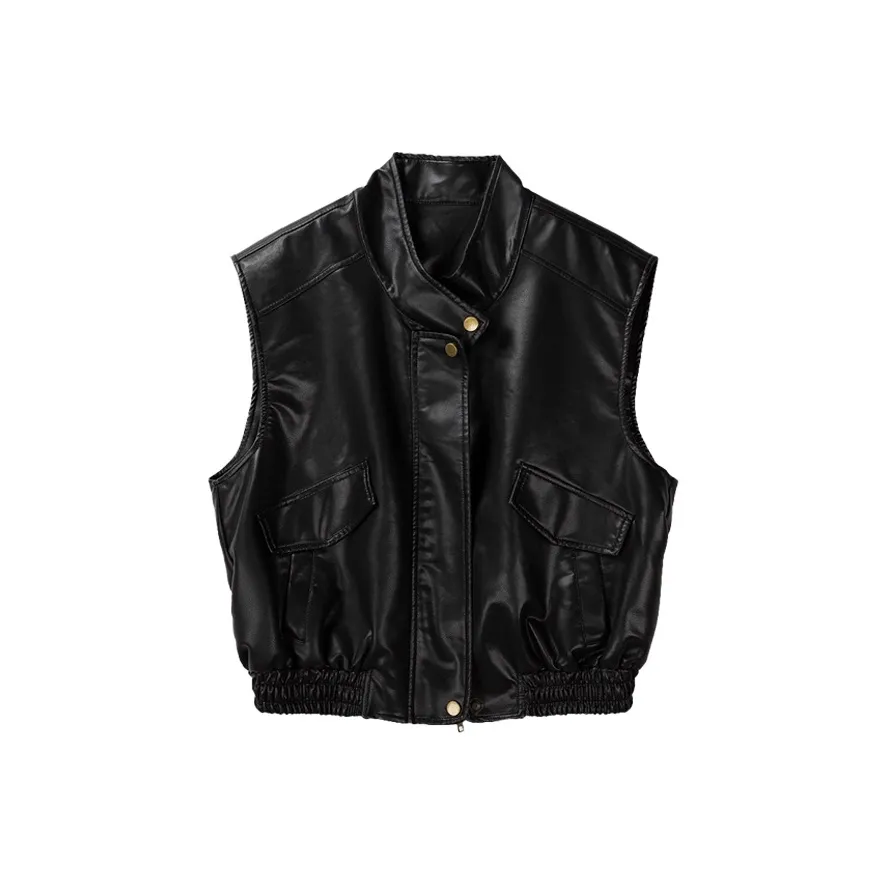 Комбо Женские Кожаные Куртки