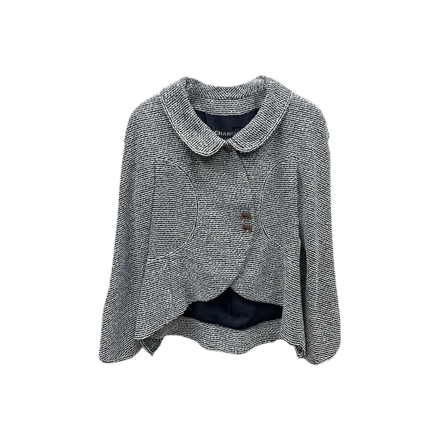 CHANEL 20 Early Spring Show Style Business Suits Coats Women's Gray