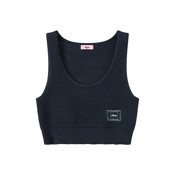 CHUU Темно-синий Женские Жилеты