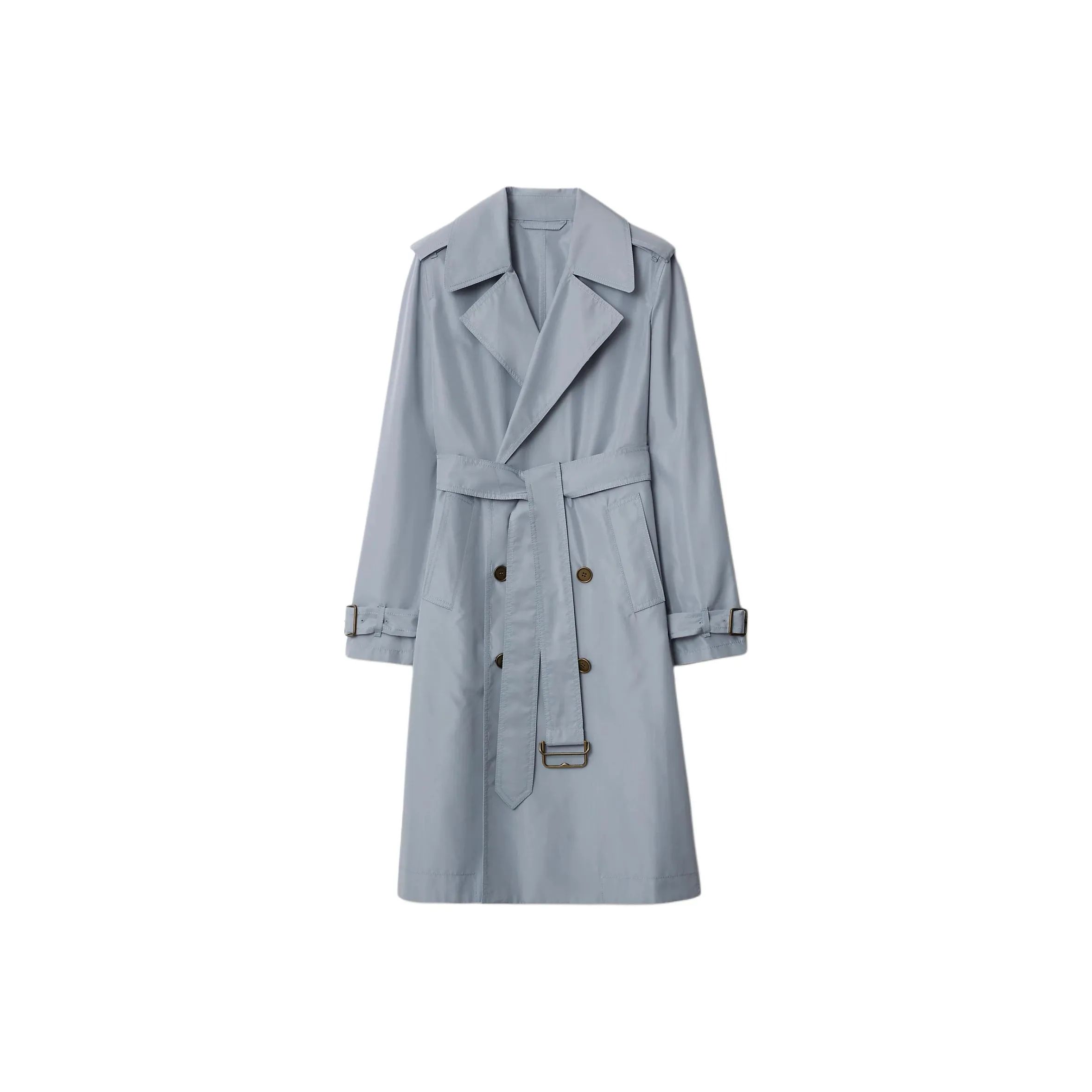 Burberry Trench SS25 Trench Coat Women's Sky Blue