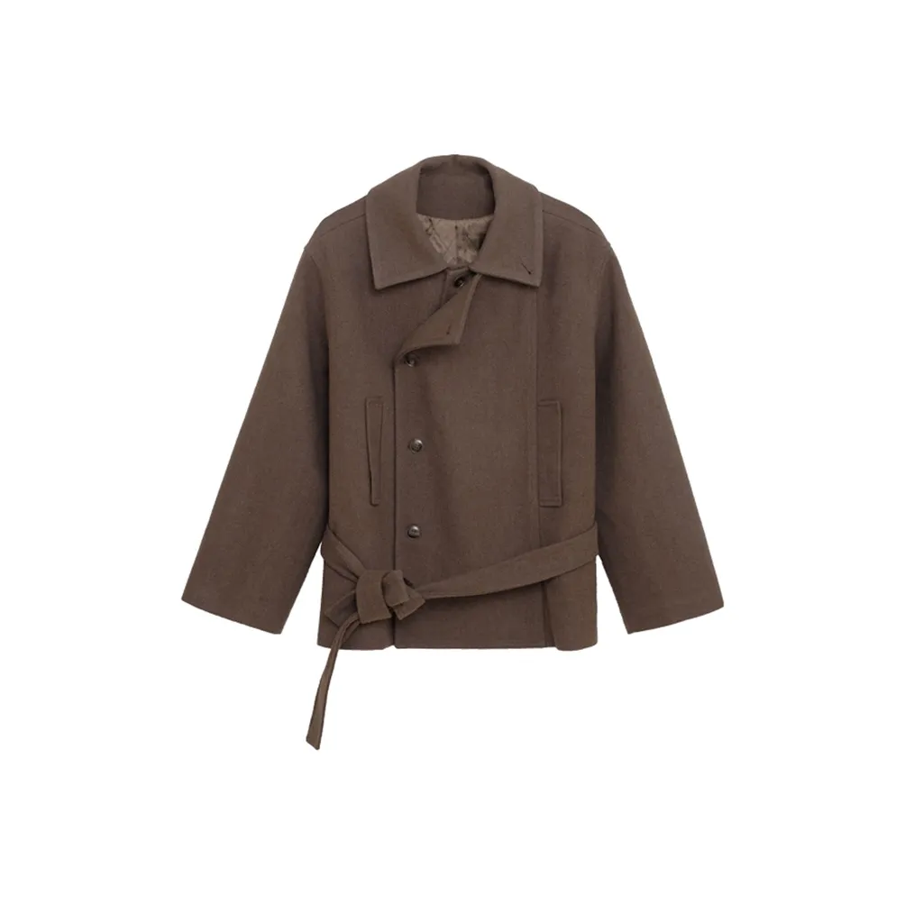 UNSPECIFIED Коричневый Женские Пальто