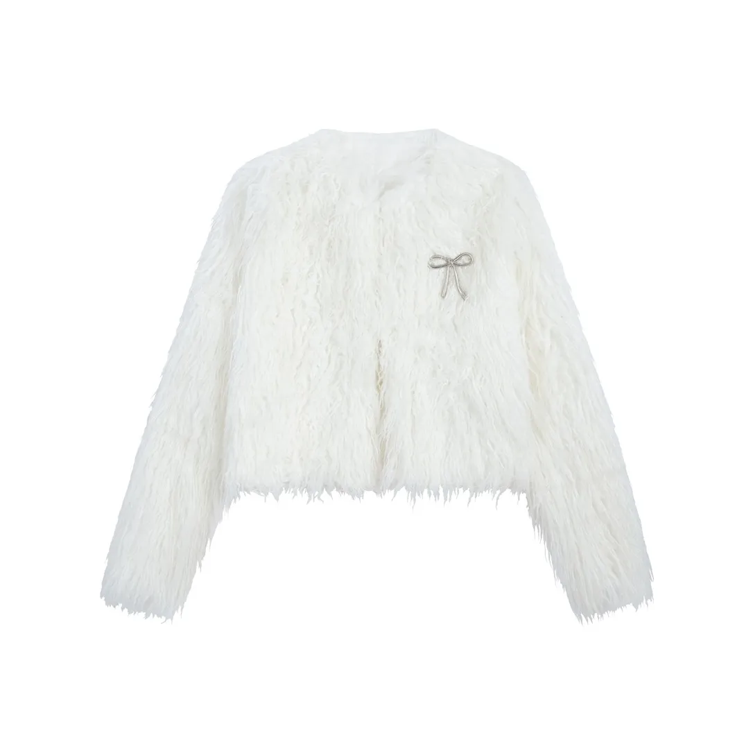 UNIFREE Белый Женские Меховые изделия