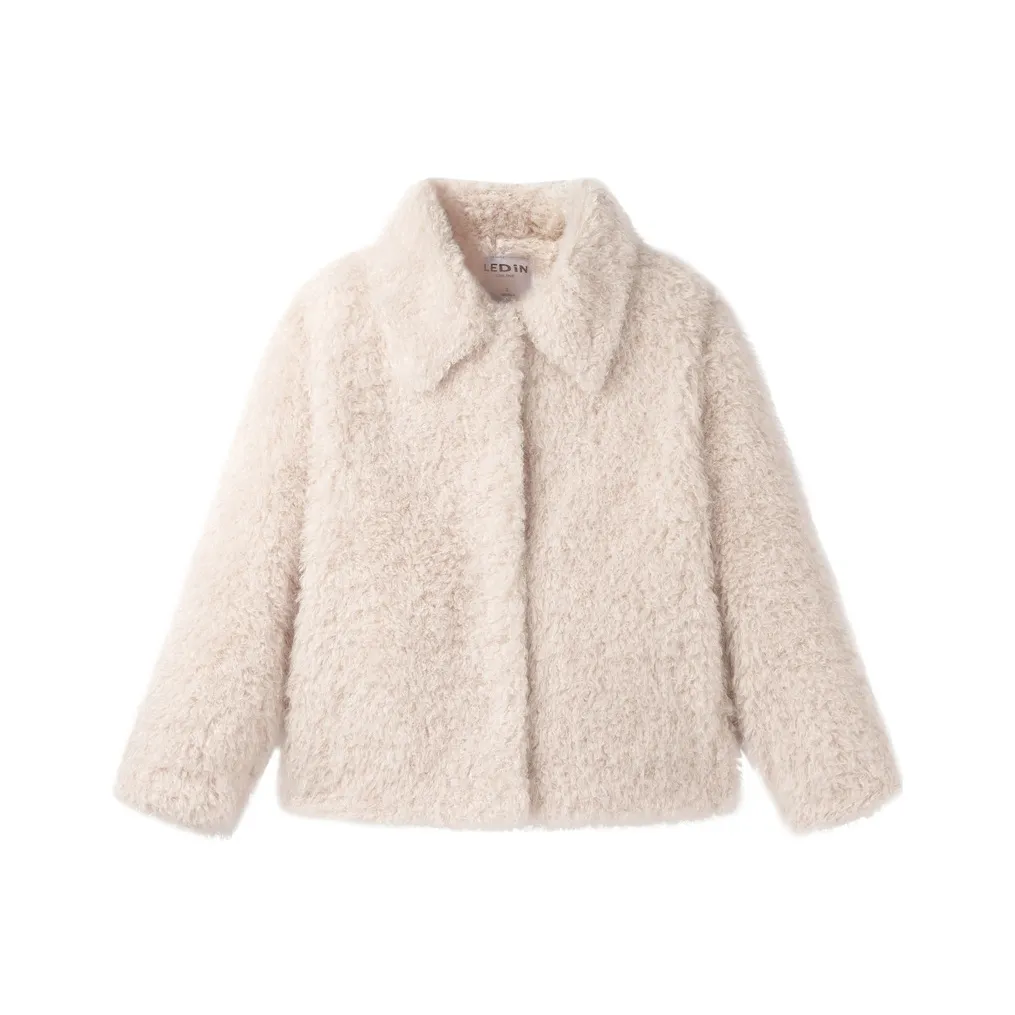 LEDIN Дубовый коричневый Женские бархатные куртки