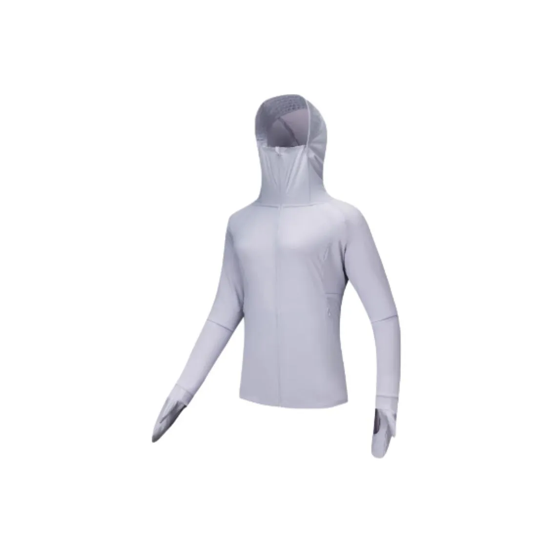 CHAOJIANTA Sun Protection Clothing Women's Light Purple Gray